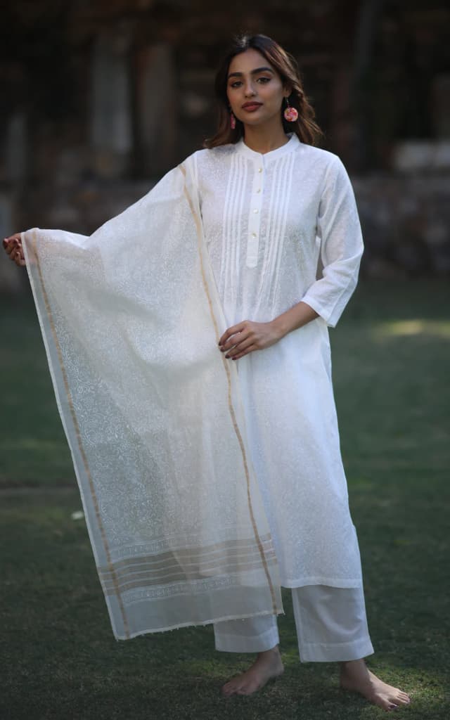 Soma Shop - STOLE MAHESHWARI - 50X220 CMS