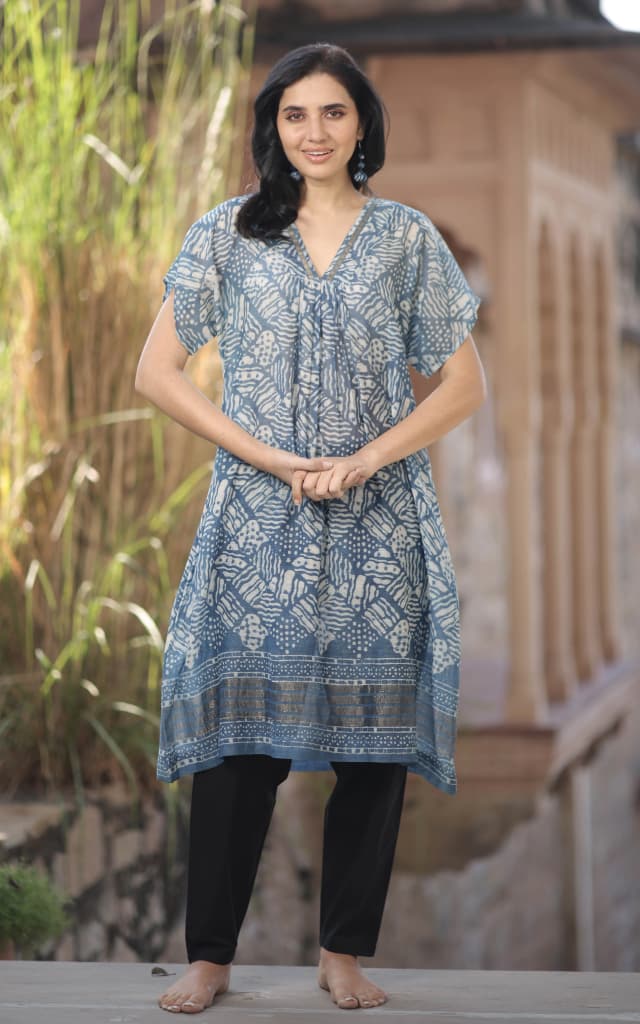 Soma Shop - ZULU 8 CHANDERI TUNIC
