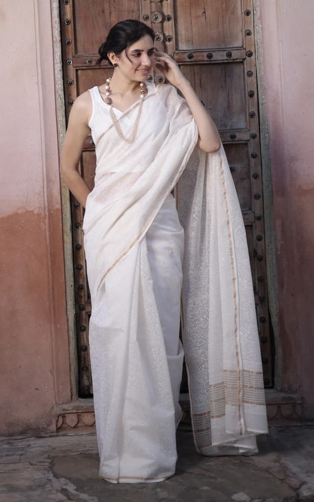 Soma Shop - SAREE SILK COTTON