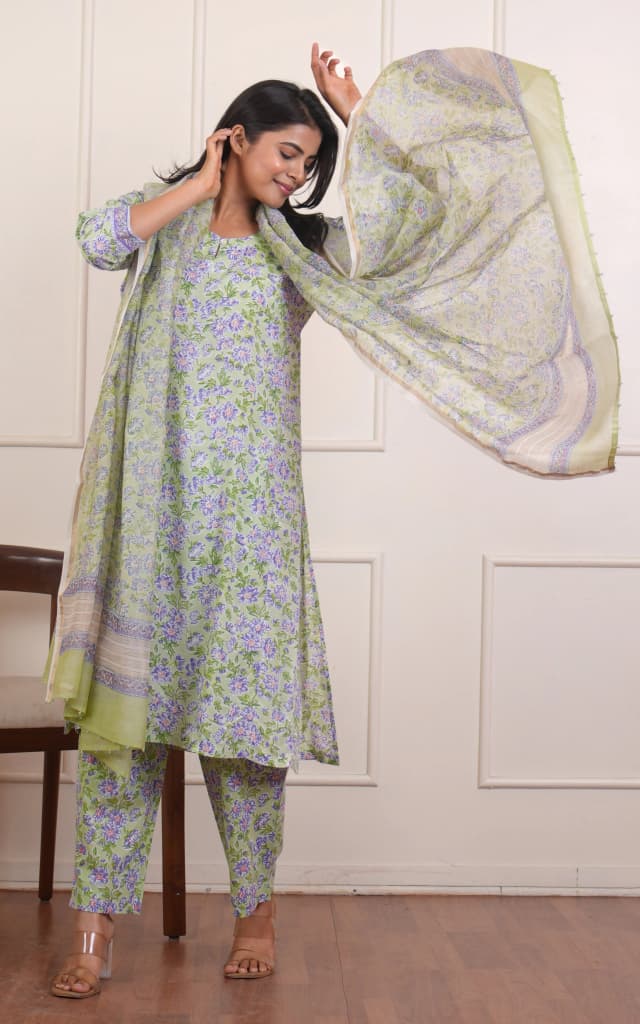 Soma Shop - STOLE MAHESHWARI - 110X245 CMS