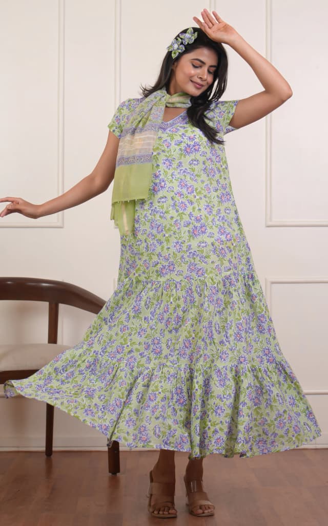 Soma Shop - SCARF MAHESHWARI - 35X145 CMS