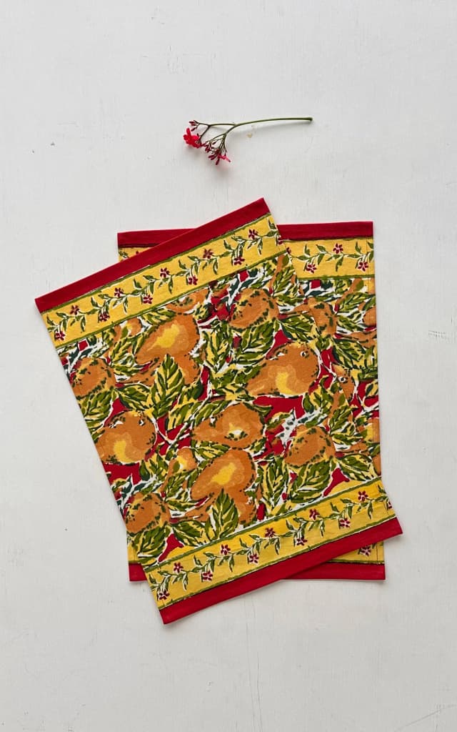 Soma Shop - PLACEMAT CANVAS - SET OF 4