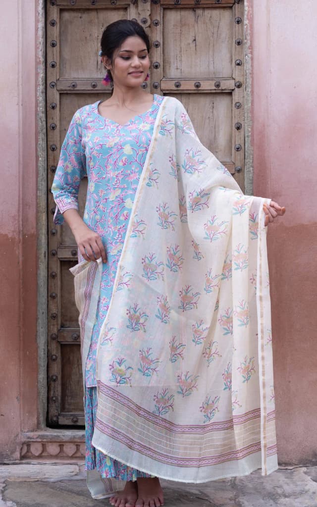 Soma Shop - STOLE MAHESHWARI - 110X245 CMS