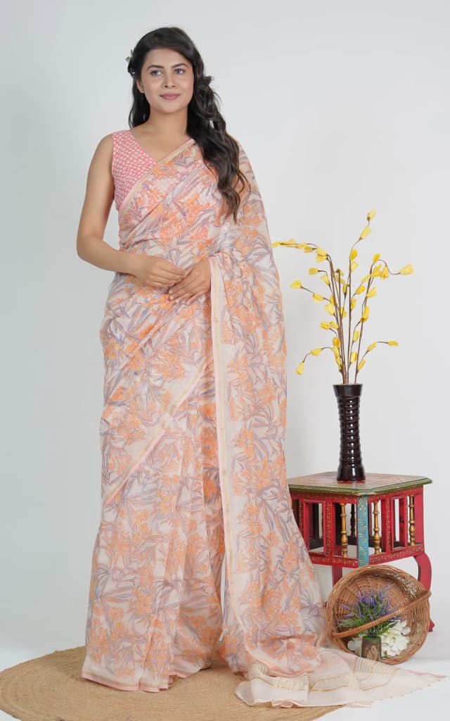 Soma Shop - SAREE SILK COTTON