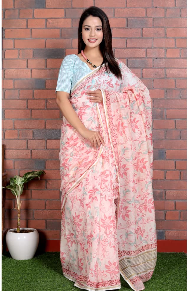Soma Shop - SAREE SILK COTTON