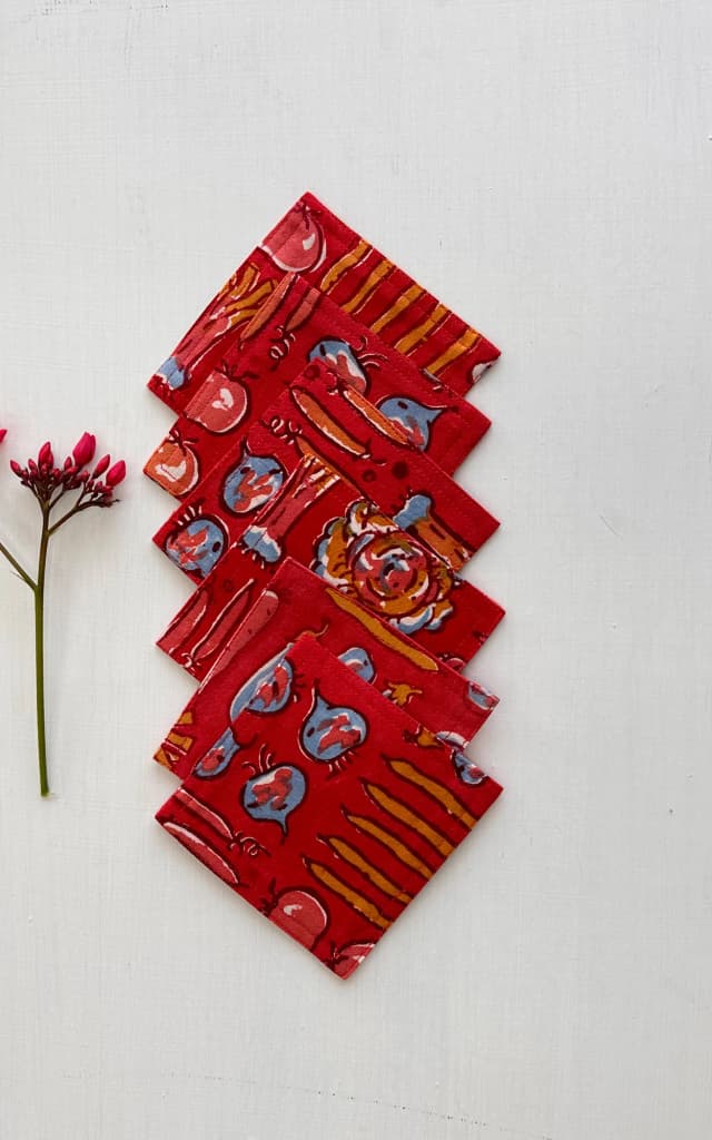 Soma Shop - TEA COASTER SET OF 6