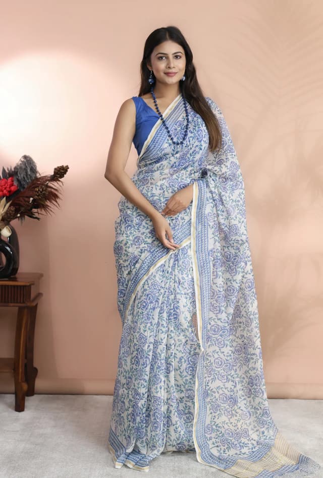 Soma Shop - SAREE SILK COTTON