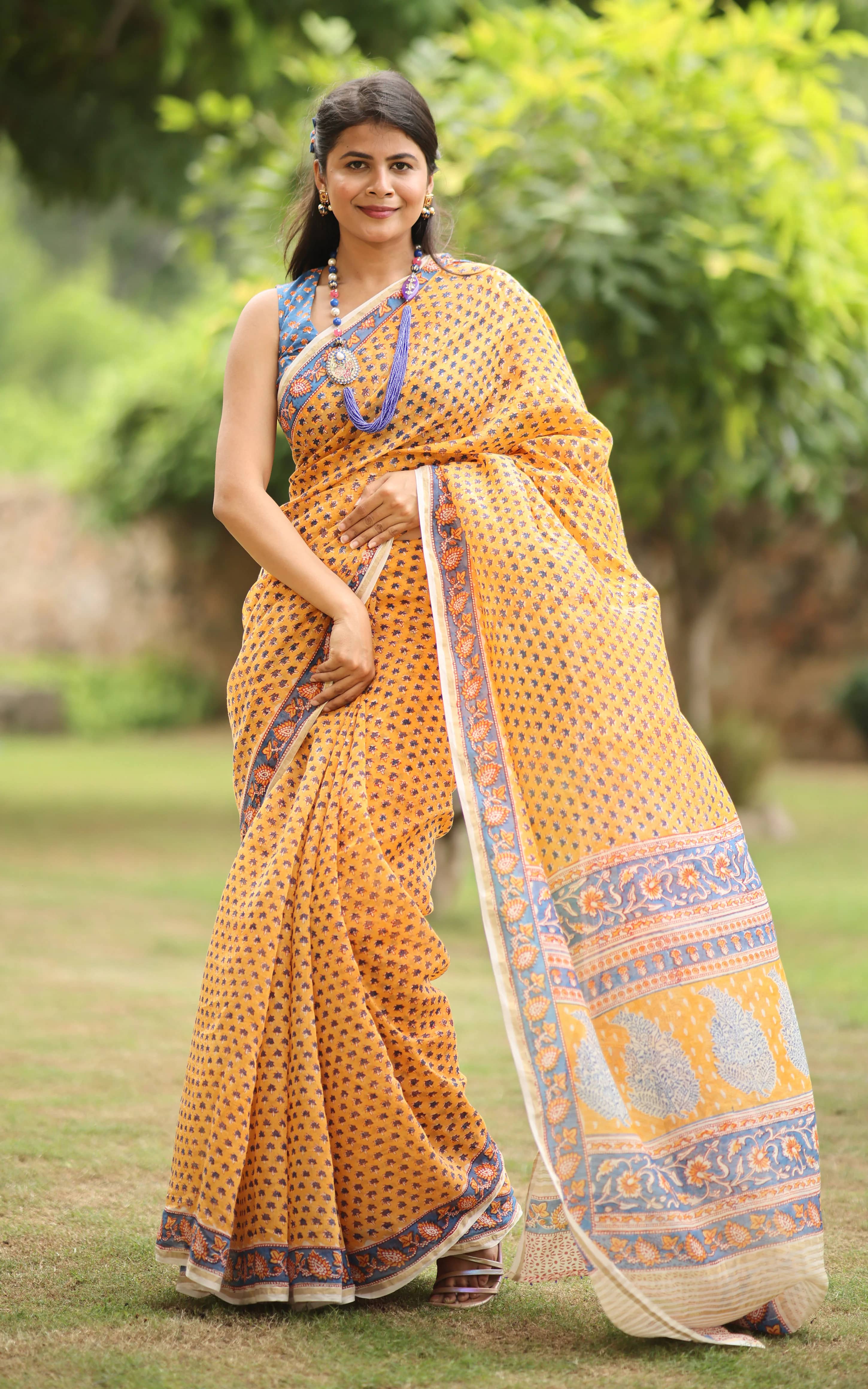 Soma Shop - SAREE SILK COTTON
