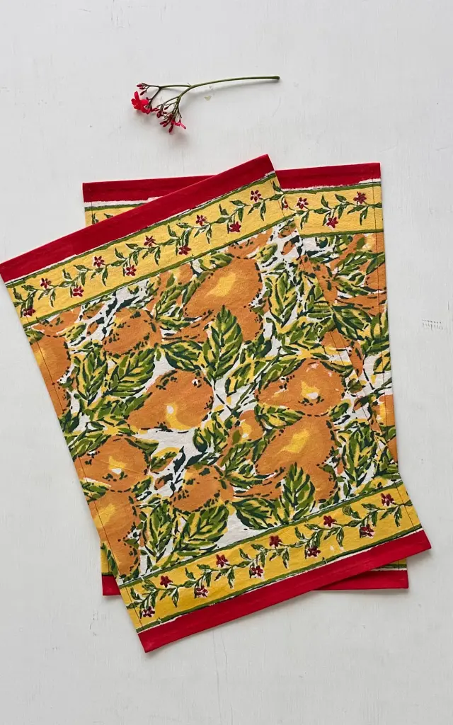PLACEMAT CANVAS - SET OF 4