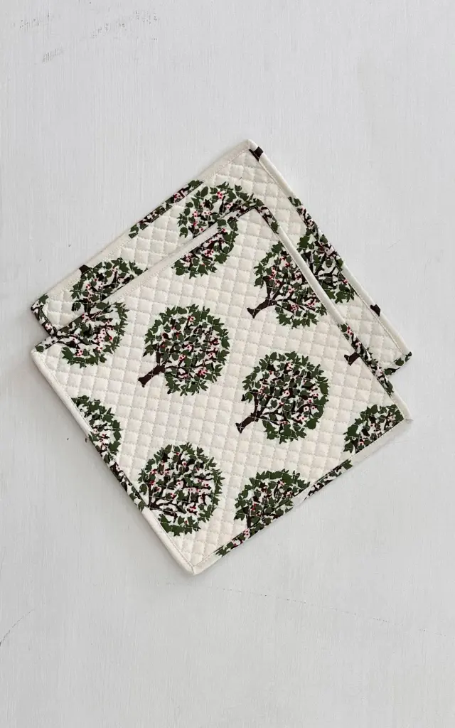 COTTON POT HOLDER