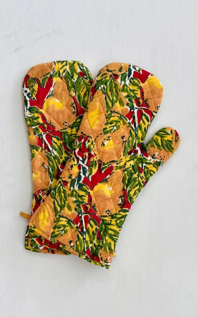 OVEN GLOVE LONG SET OF 2