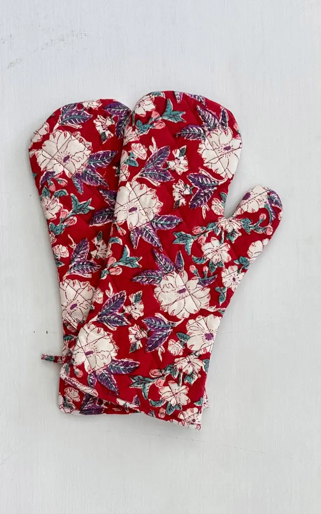 OVEN GLOVE LONG SET OF 2