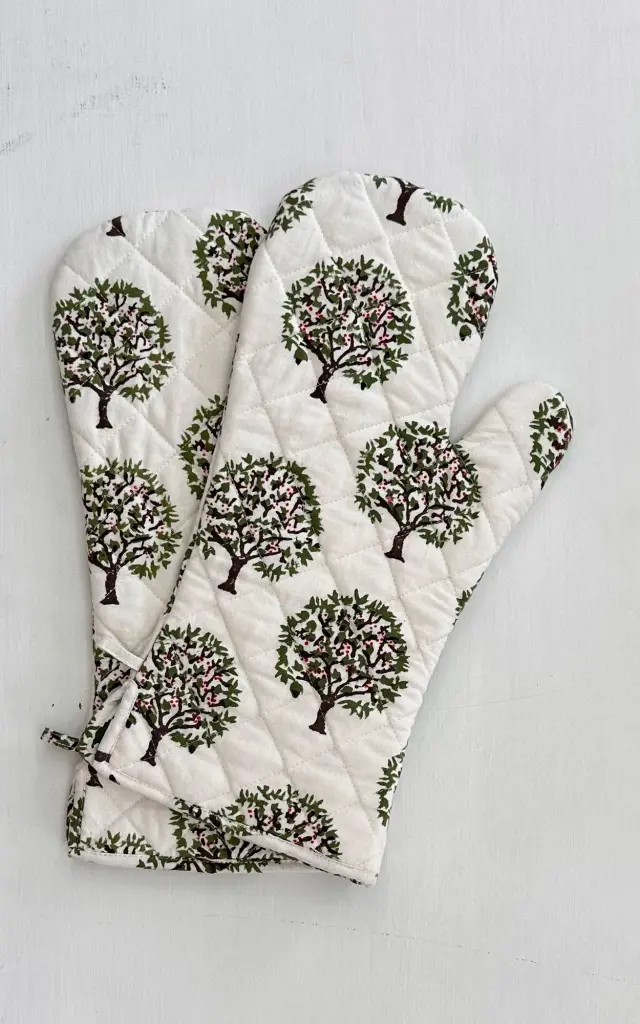 OVEN GLOVE LONG SET OF 2