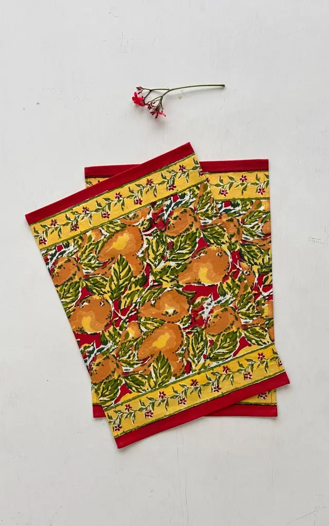 PLACEMAT CANVAS - SET OF 4