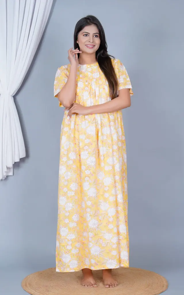 LOUNGE 51 PINTUCK NIGHTY