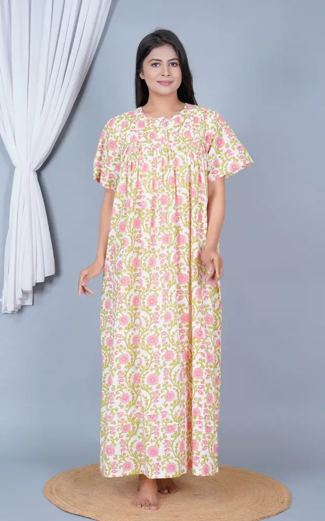 LOUNGE 51 PINTUCK NIGHTY