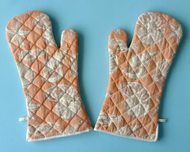 OVEN GLOVE LONG SET OF 2