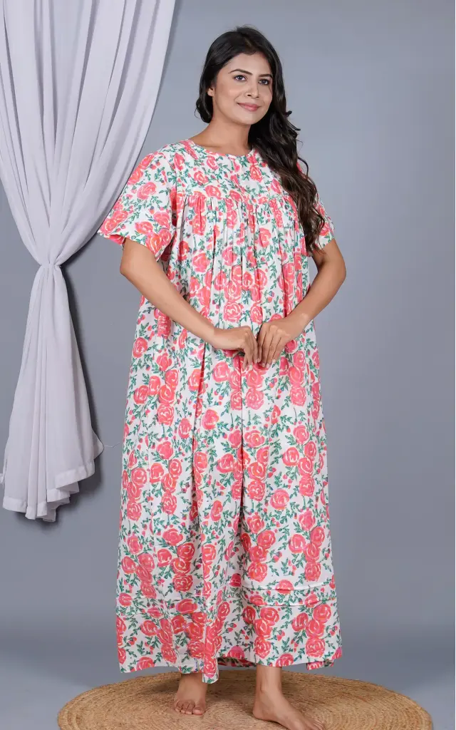 LOUNGE 51 PINTUCK NIGHTY