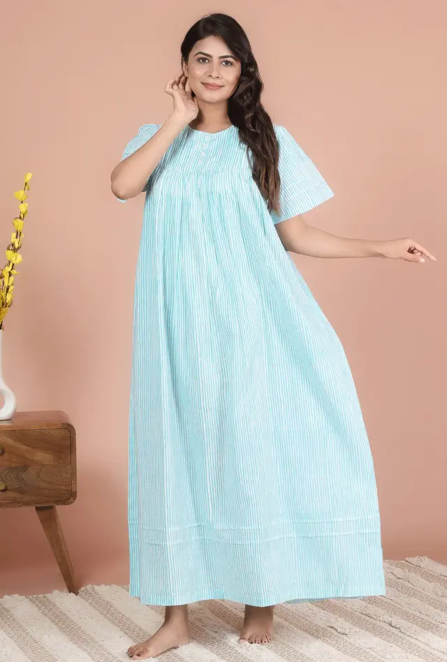 LOUNGE 51 PINTUCK NIGHTY