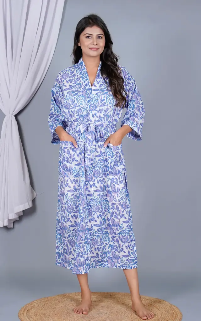 LOUNGE 56 KIMONO VOILE