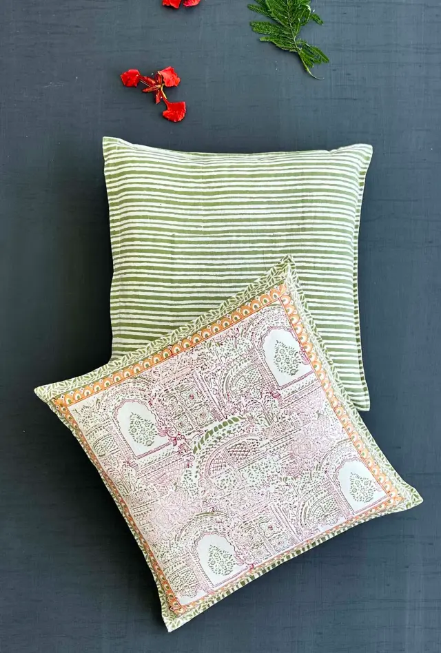 CUSHION COVER SET OF -2