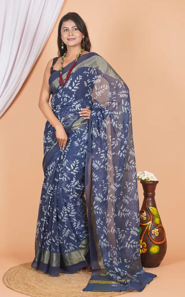 SAREE SILK COTTON DORIA