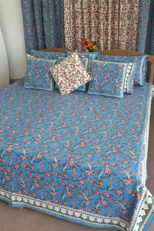 Hand Block Printed Bedspreads Online In USA