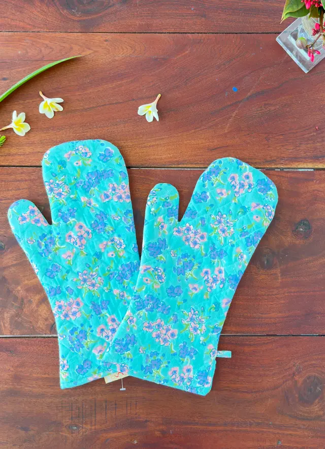 OVEN GLOVE LONG SET OF 2
