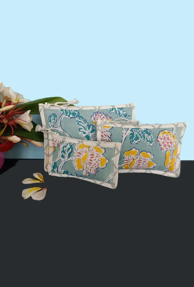 Cotton Printed Coin Purse Online