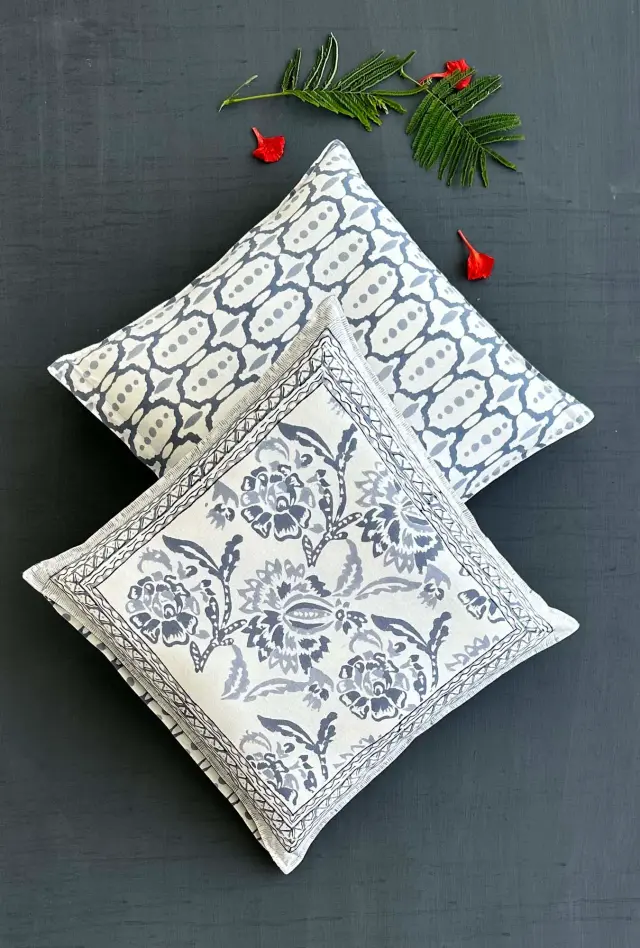  Hand Block Printed Cushion Cover Online