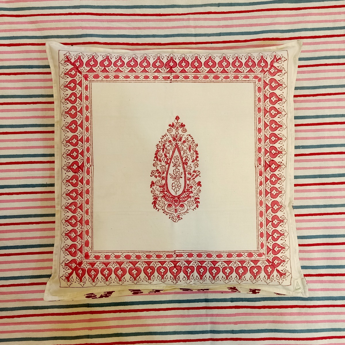 Organic Cotton Cushion Cover Set of 2 - 42x42
