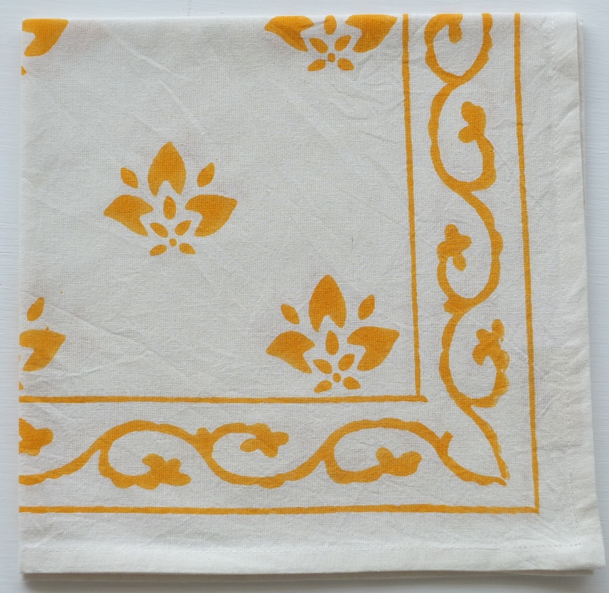 PLACEMAT CANVAS WITH NAPKIN- SET OF 4
