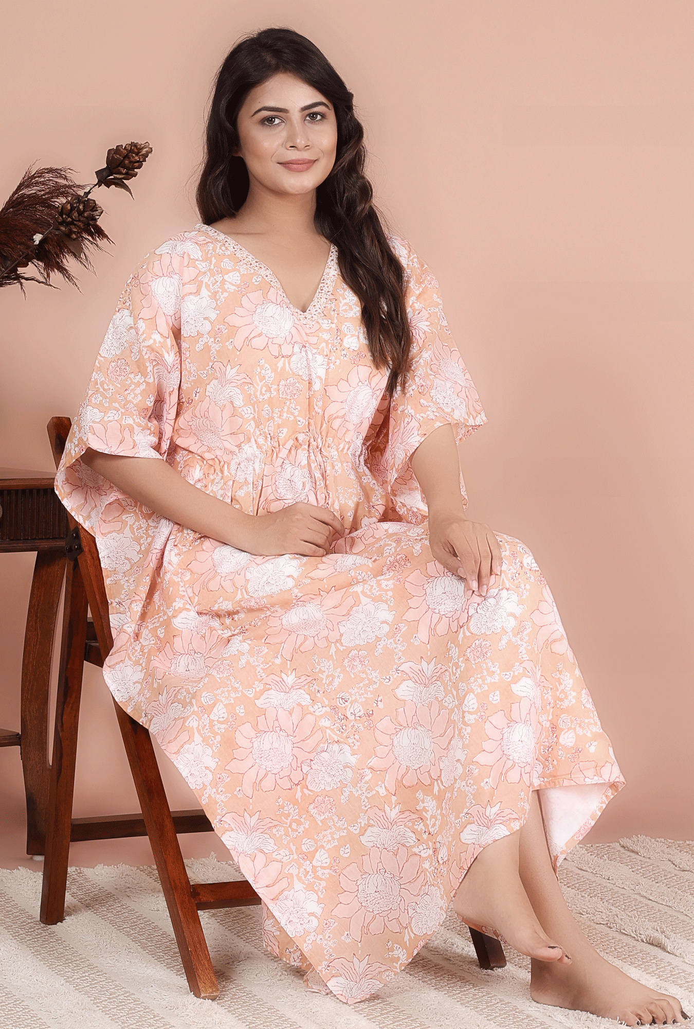 LOUNGE 53 KAFTAN WITH LINING