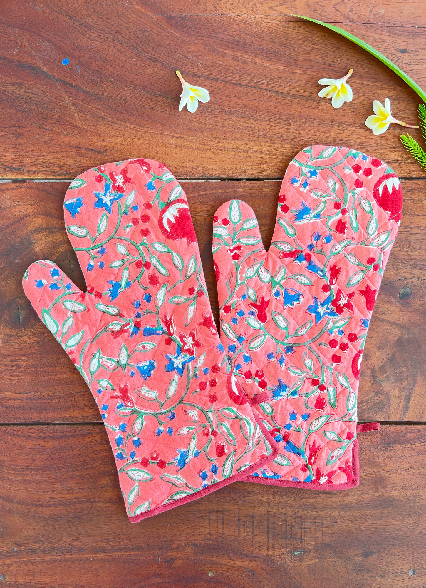 OVEN GLOVE LONG SET OF 2