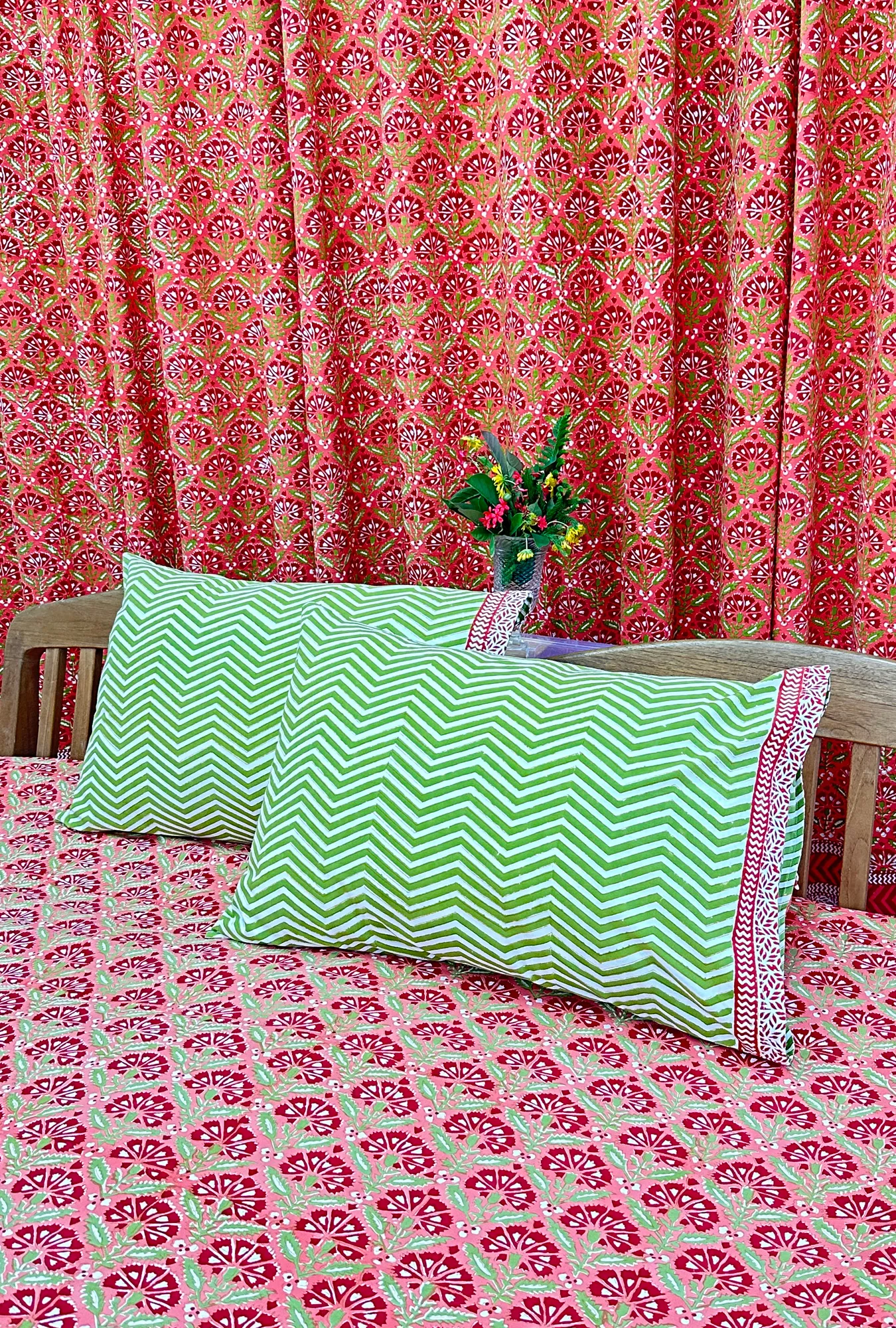 Hand Block Printed pillow covers