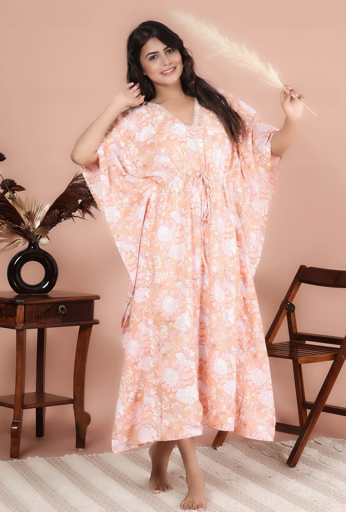 LOUNGE 53 KAFTAN WITH LINING