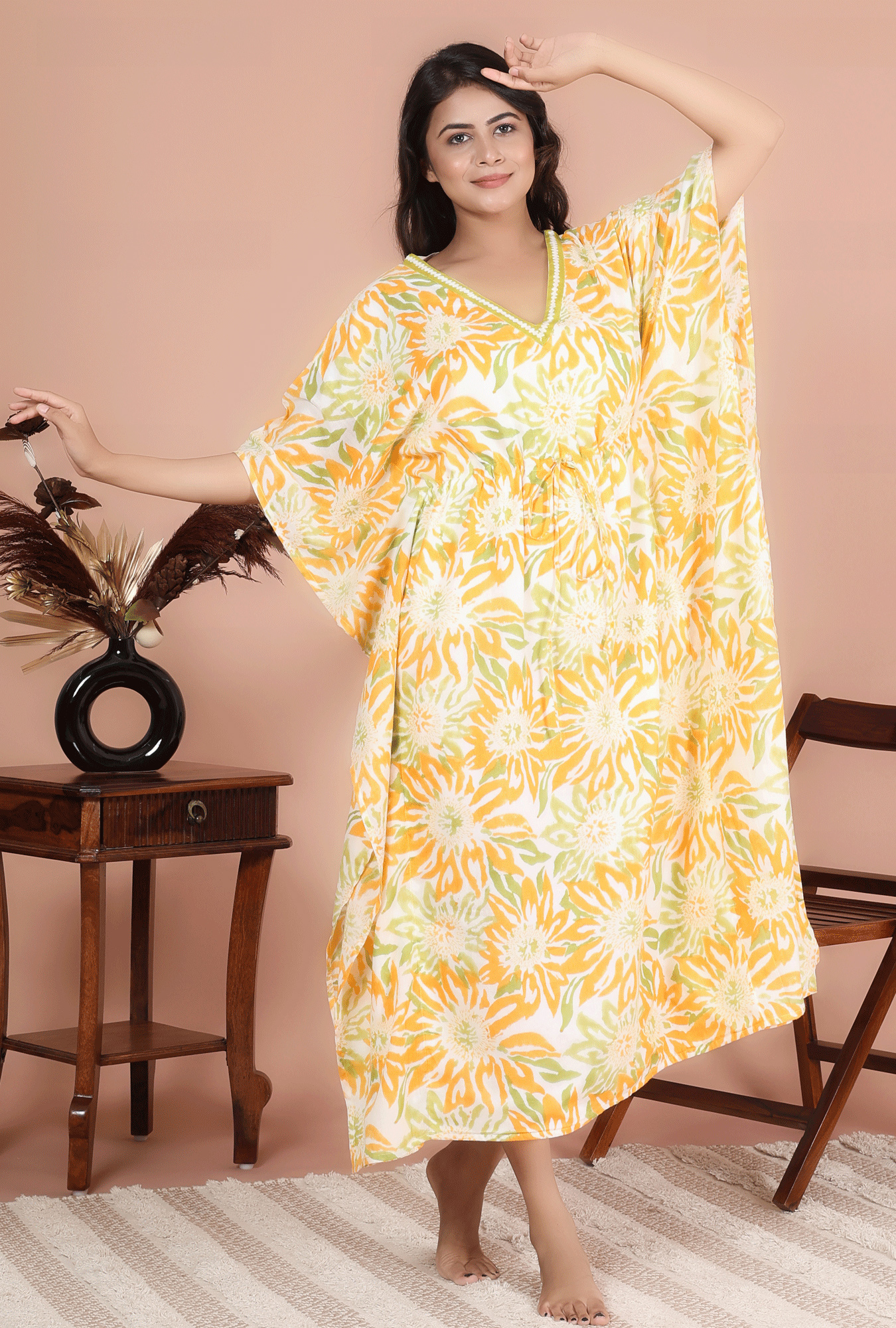 LOUNGE 53 KAFTAN WITH LINING