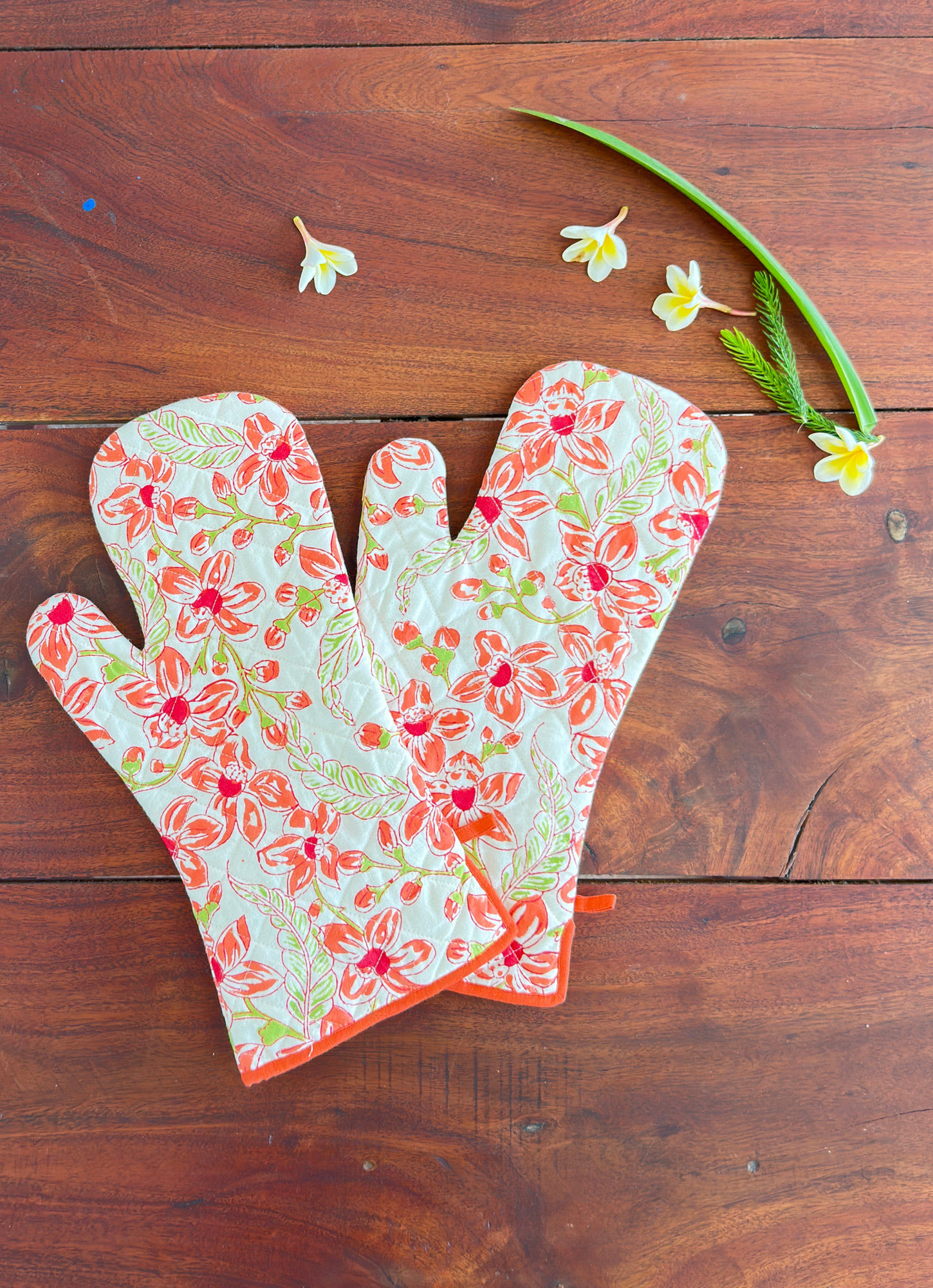 OVEN GLOVE LONG SET OF 2