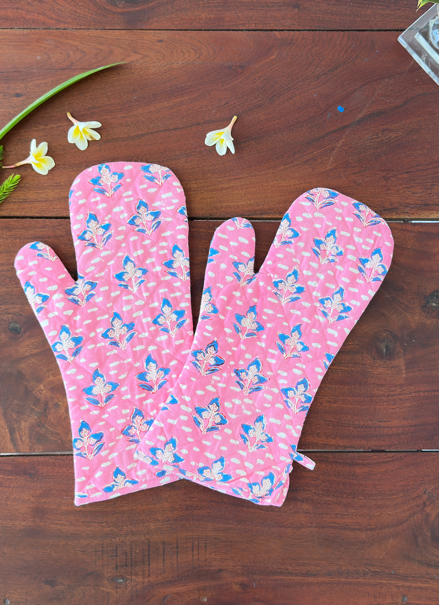 OVEN GLOVE LONG SET OF 2