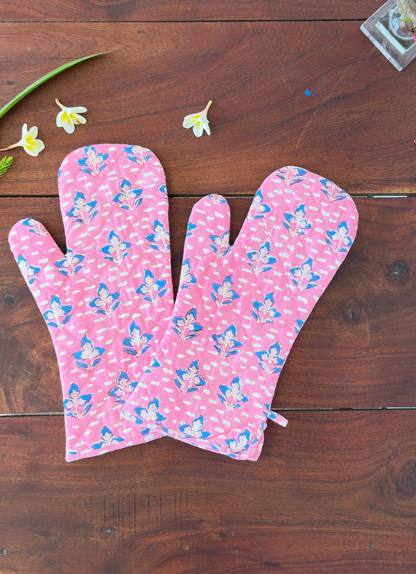 OVEN GLOVE LONG SET OF 2