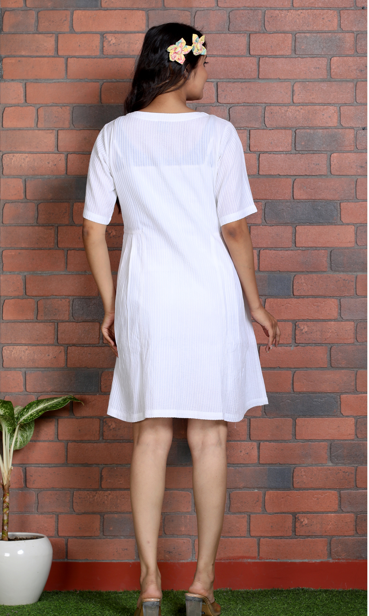 CRIMP 2 PINTUCK TUNIC