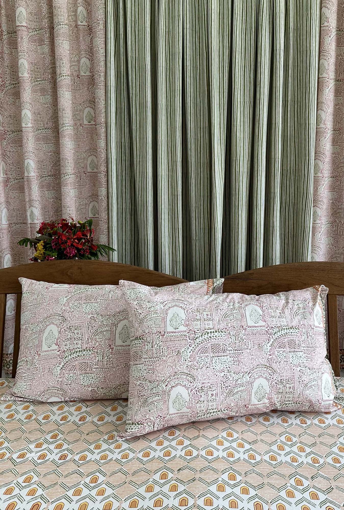 Buy Hand Block Printed Pillow Covers Online