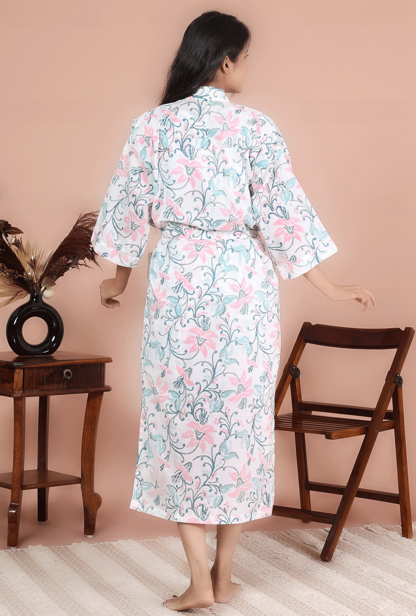 LOUNGE 56 KIMONO VOILE